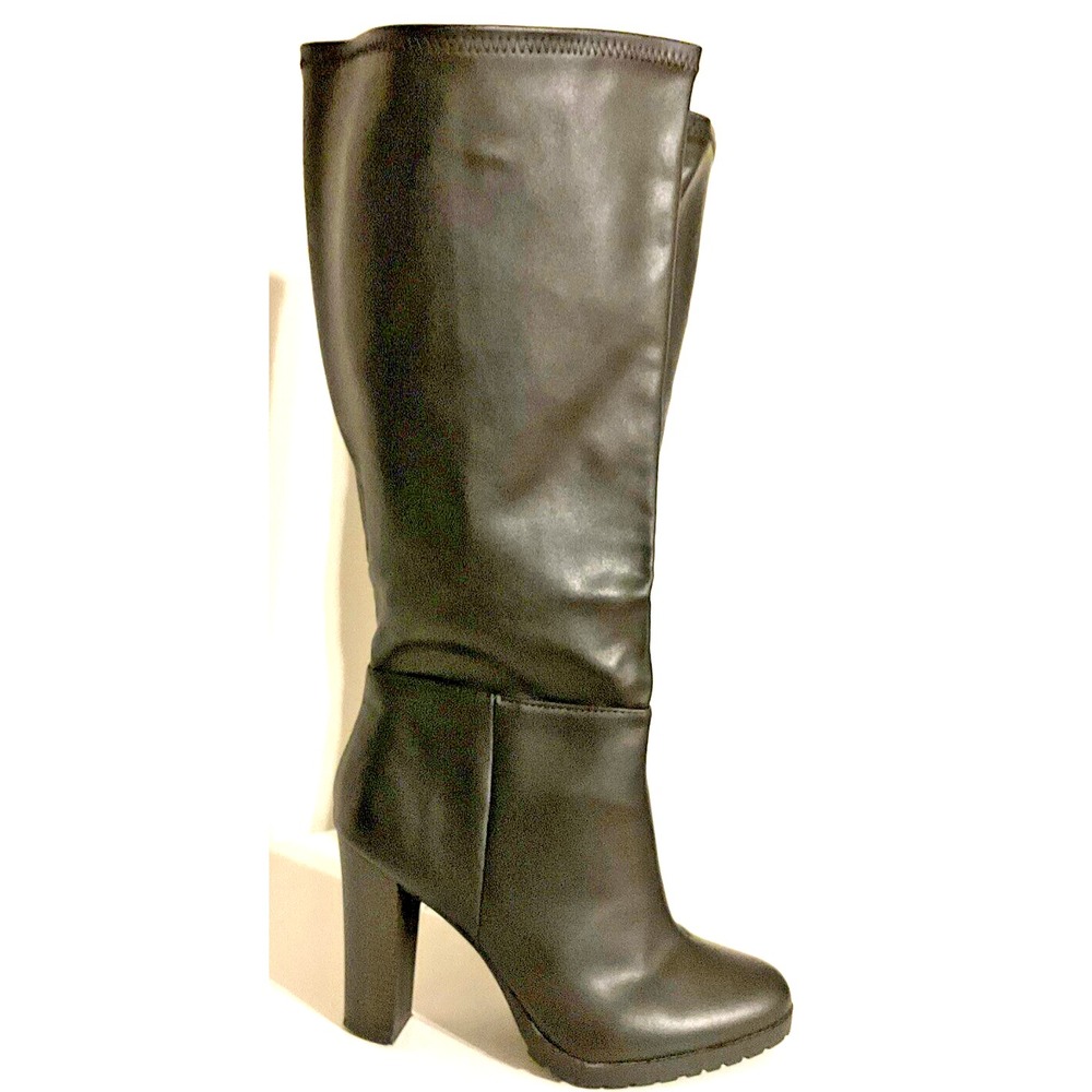 Lane Bryant Black Heeled Boots
